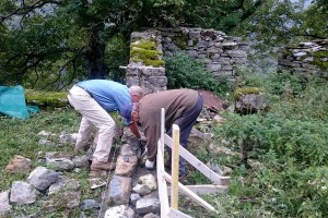 lavori all'Alpe Grosso         